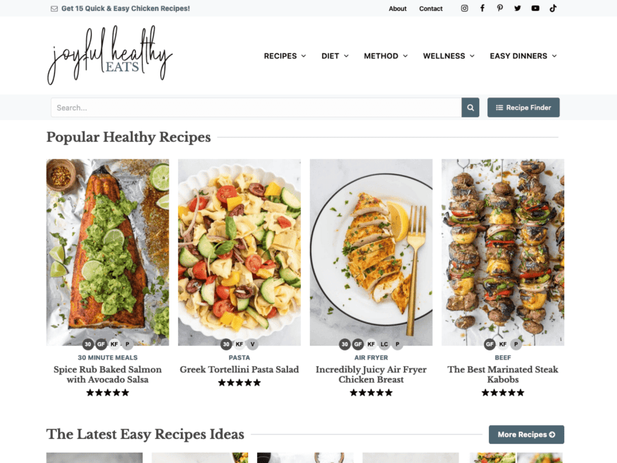 Joyful Healthy Eats screenshot